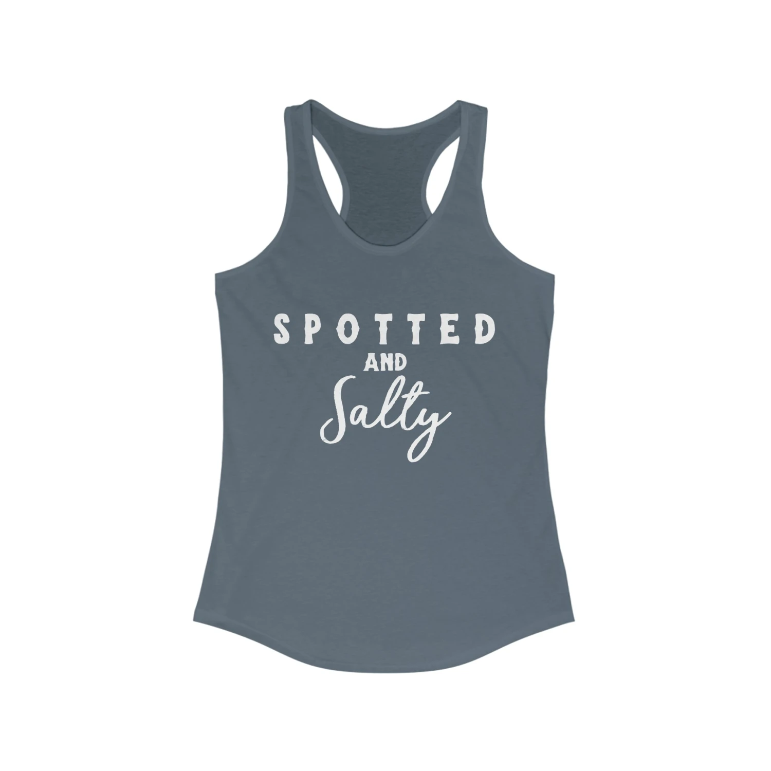Spotted & Salty Racerback Tank - Image 5