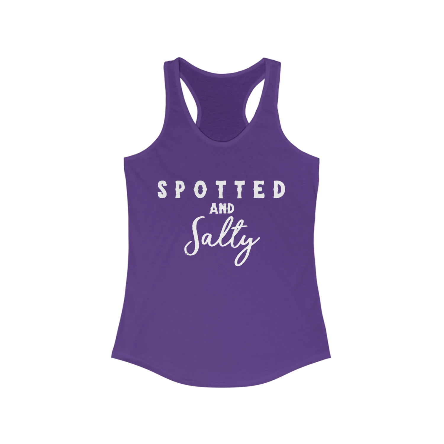 Spotted & Salty Racerback Tank - Image 9