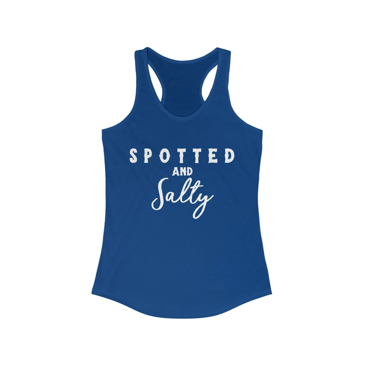 Spotted & Salty Racerback Tank - Image 11