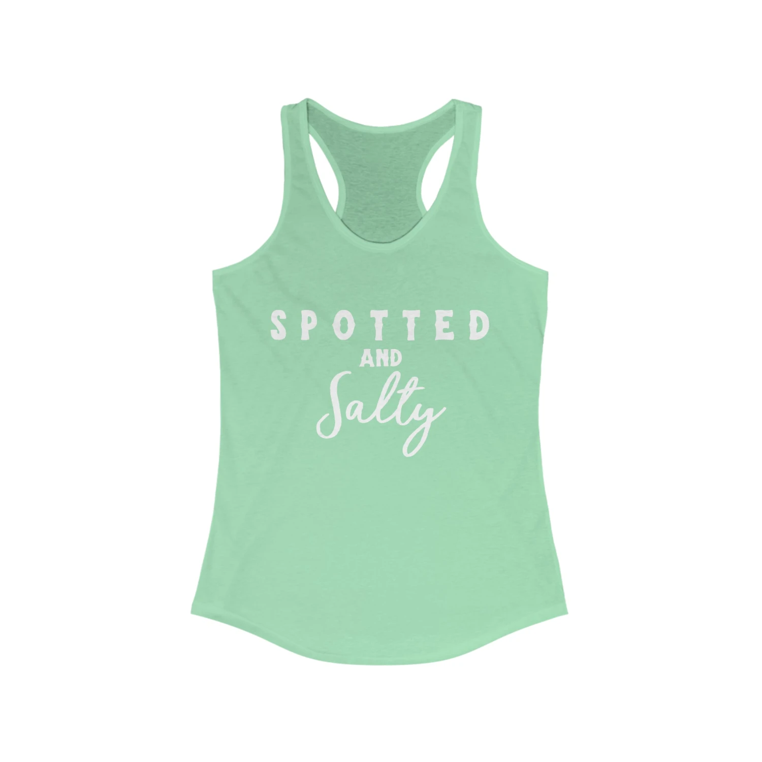 Spotted & Salty Racerback Tank - Image 8