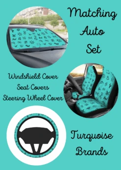 Turquoise Brands 3 Piece Auto Set