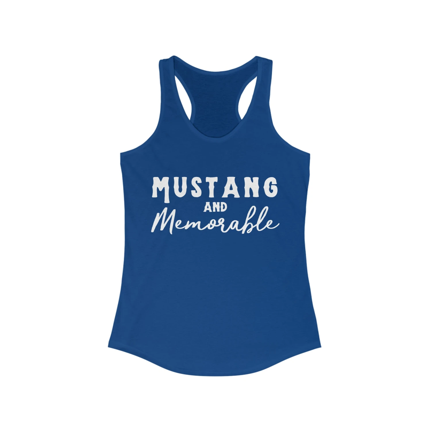 Mustang & Memorable Racerback Tank - Image 3