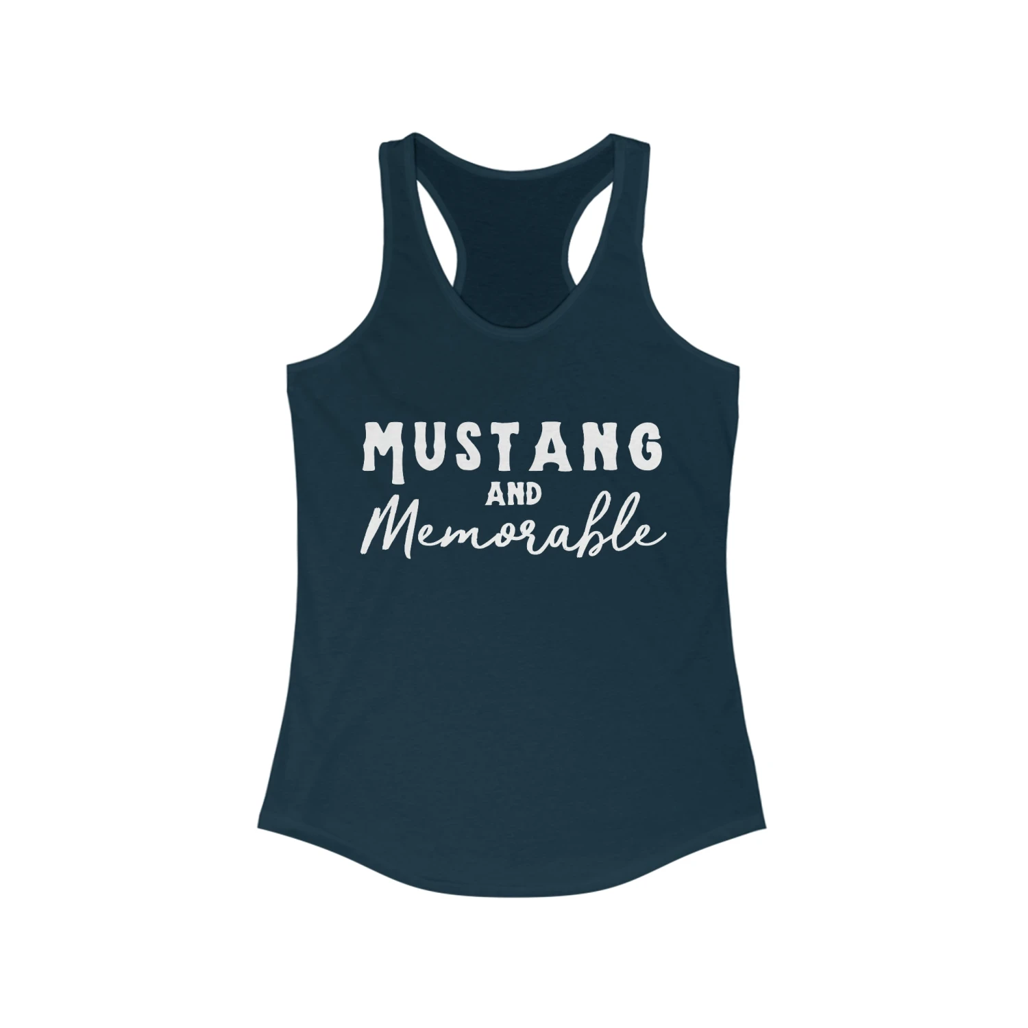 Mustang & Memorable Racerback Tank - Image 6