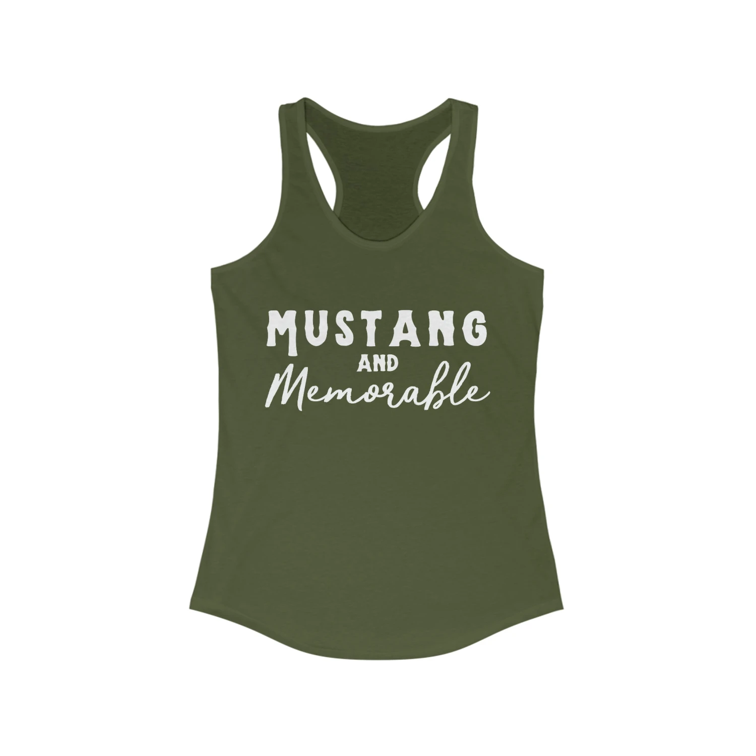 Mustang & Memorable Racerback Tank - Image 7
