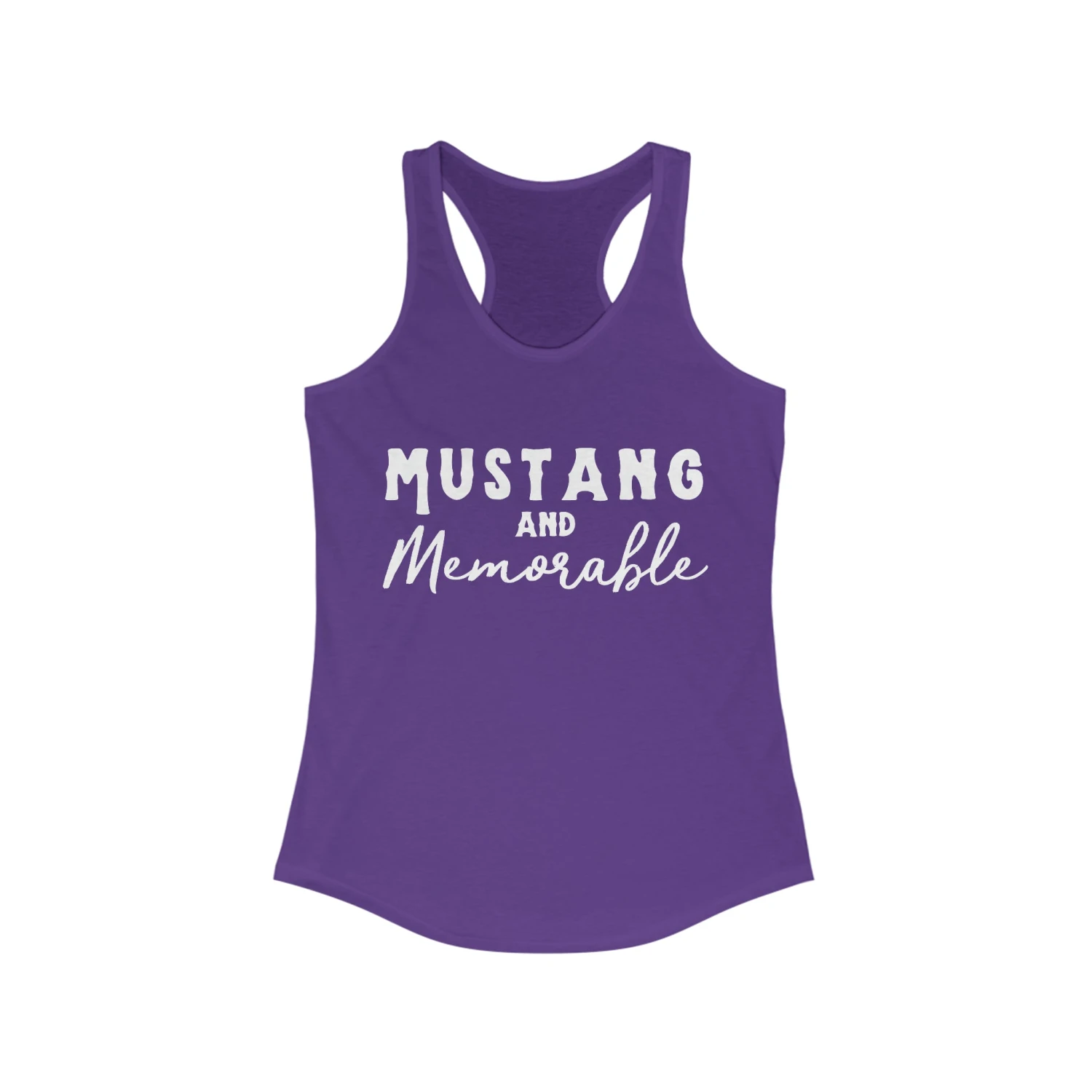 Mustang & Memorable Racerback Tank - Image 9