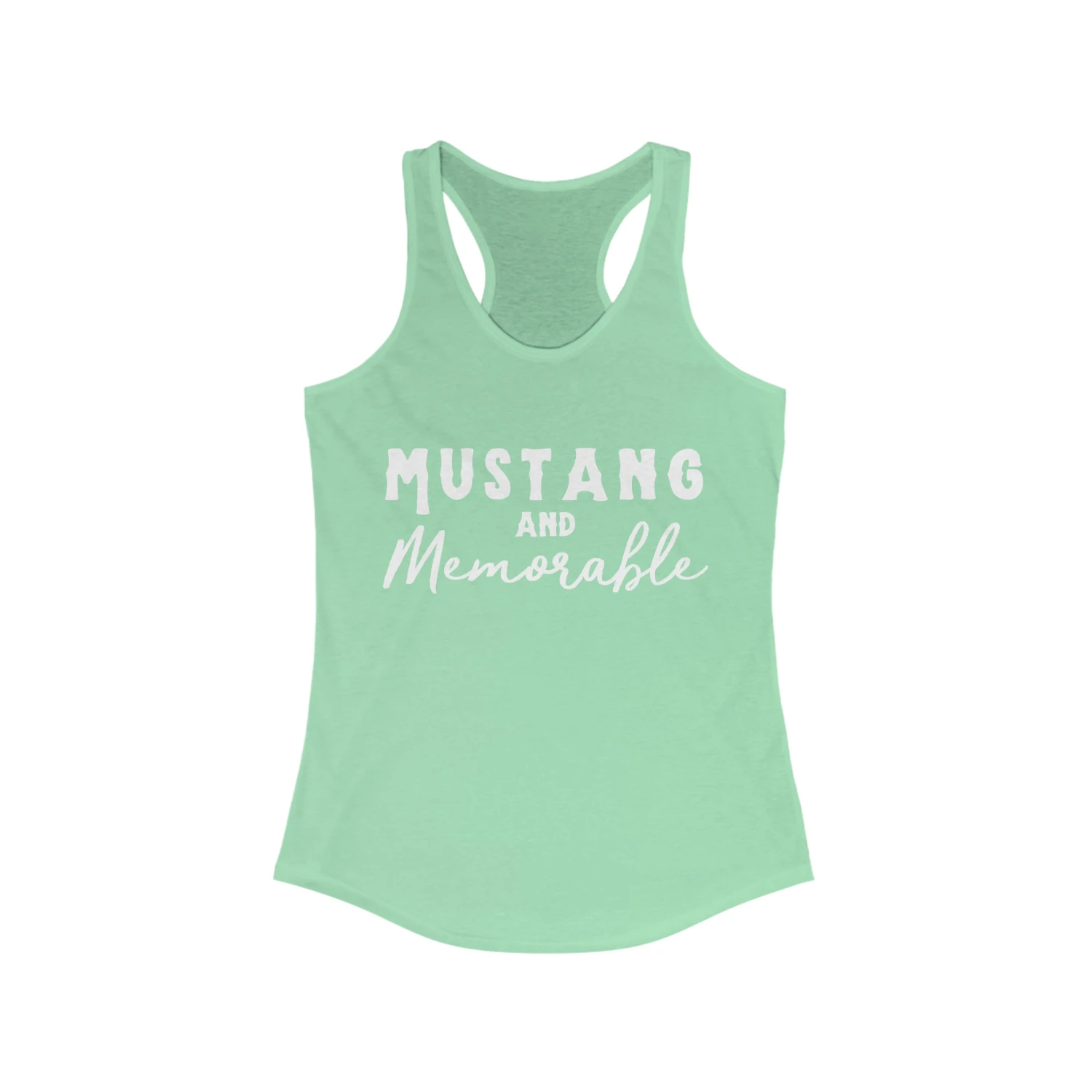 Mustang & Memorable Racerback Tank - Image 8