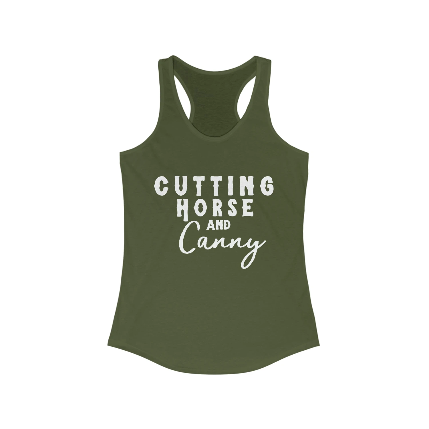 Cutting Horse & Canny Racerback Tank - Image 3