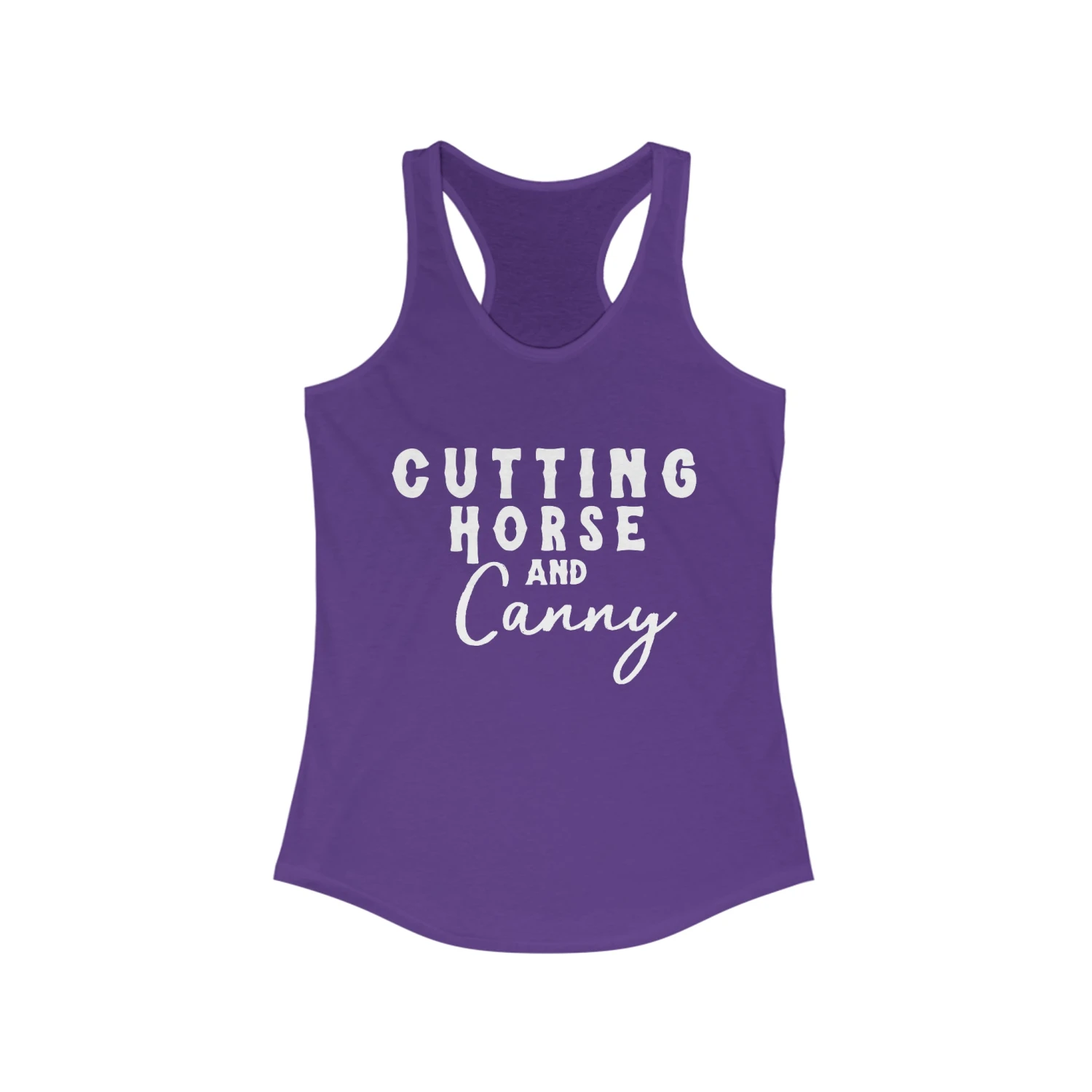 Cutting Horse & Canny Racerback Tank - Image 8