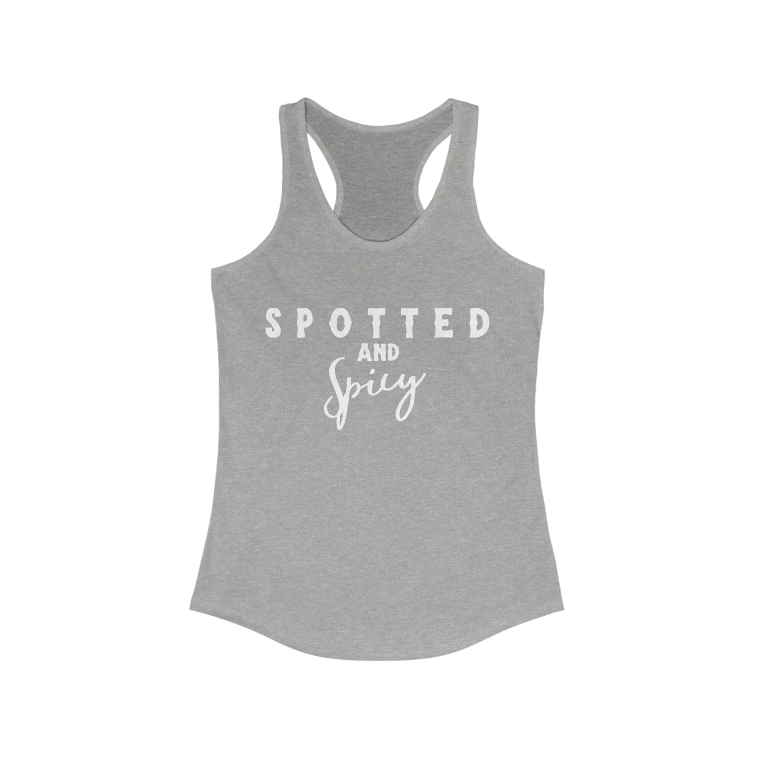 Spotted & Spicy Racerback Tank - Image 12