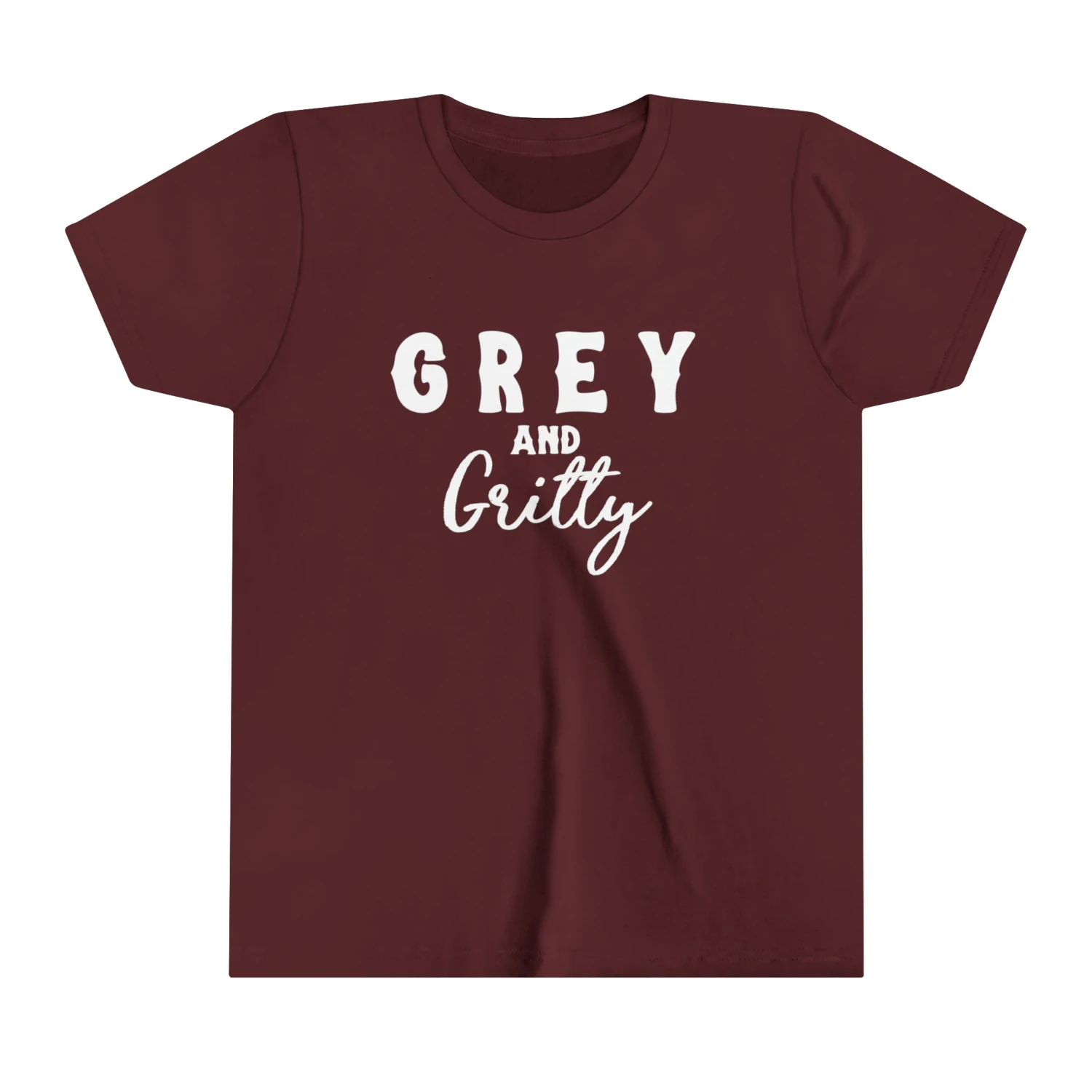 Grey & Gritty Youth Short Sleeve Tee - Image 5