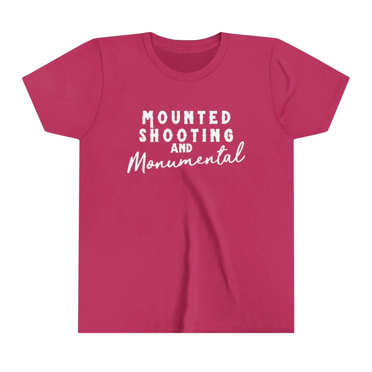 Mounted Shooting & Monumental Youth Short Sleeve Tee - Image 10