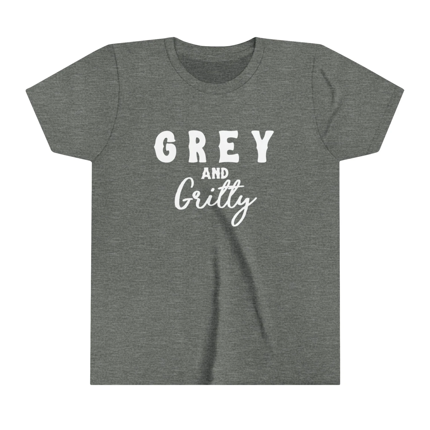 Grey & Gritty Youth Short Sleeve Tee - Image 12