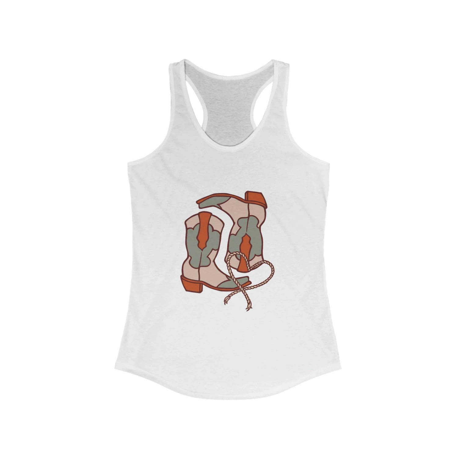 Pair A' Boots Racerback Tank - Image 3