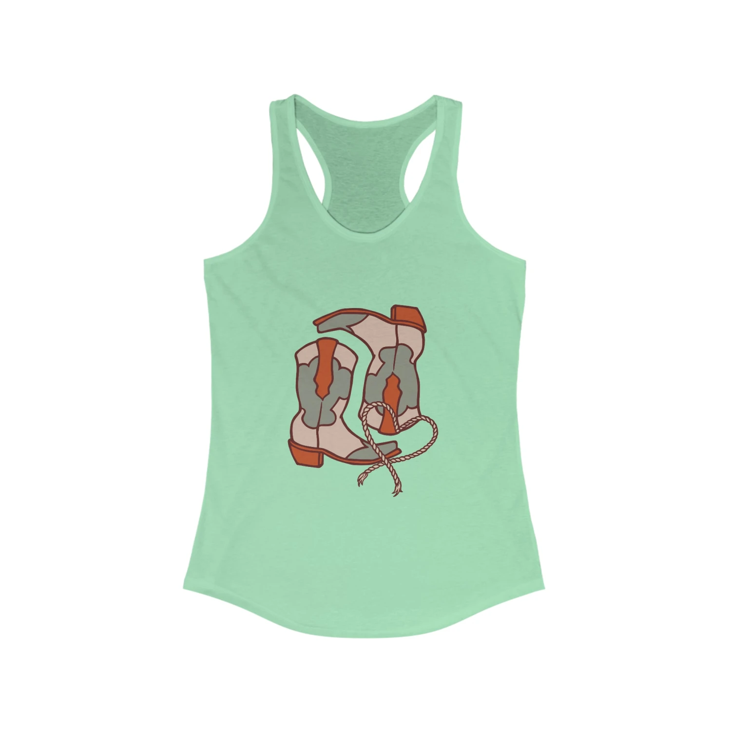 Pair A' Boots Racerback Tank - Image 8