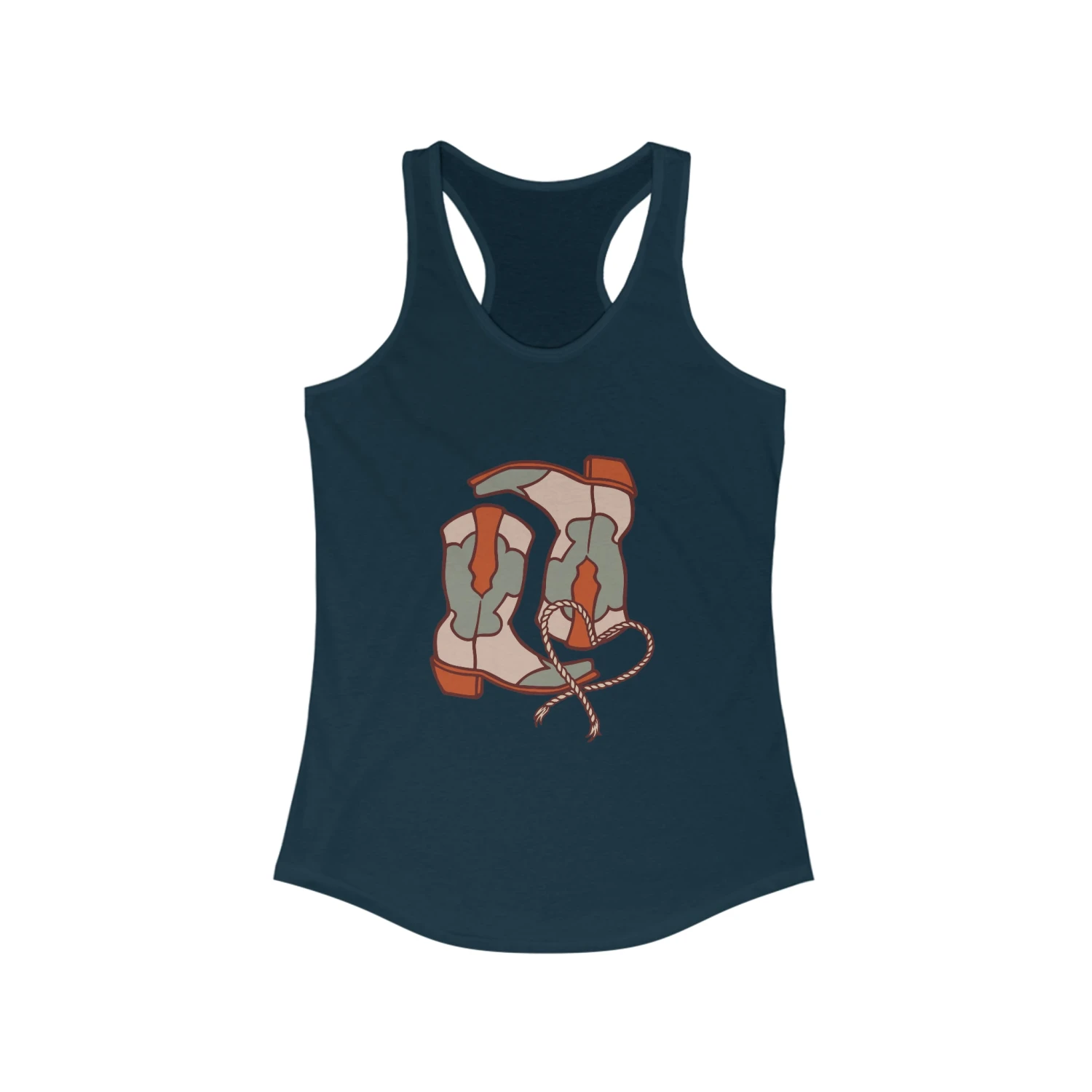 Pair A' Boots Racerback Tank - Image 6