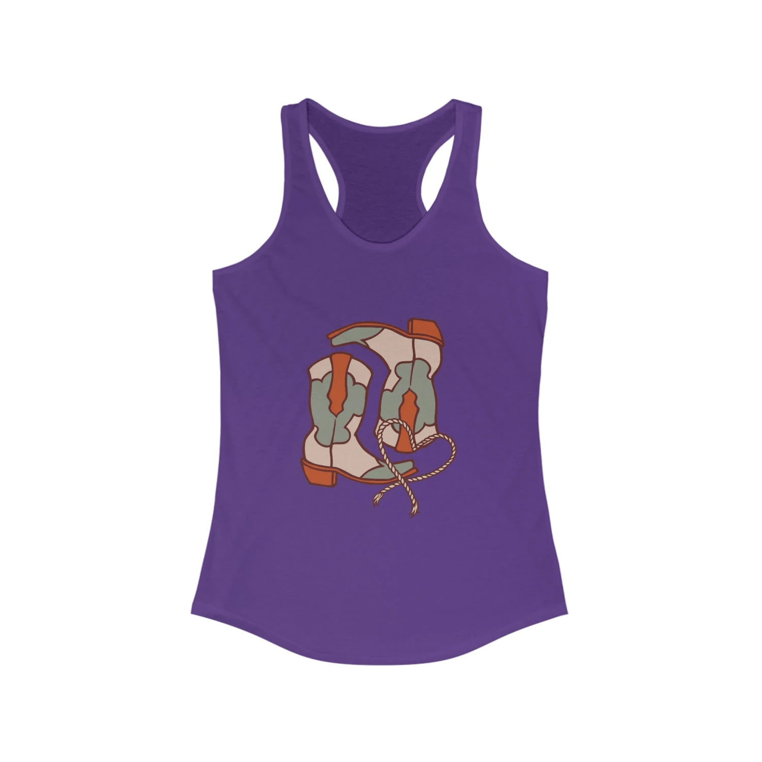 Pair A' Boots Racerback Tank - Image 9