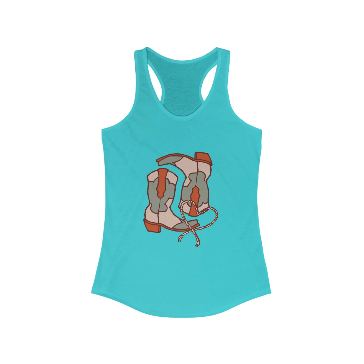 Pair A' Boots Racerback Tank - Image 12