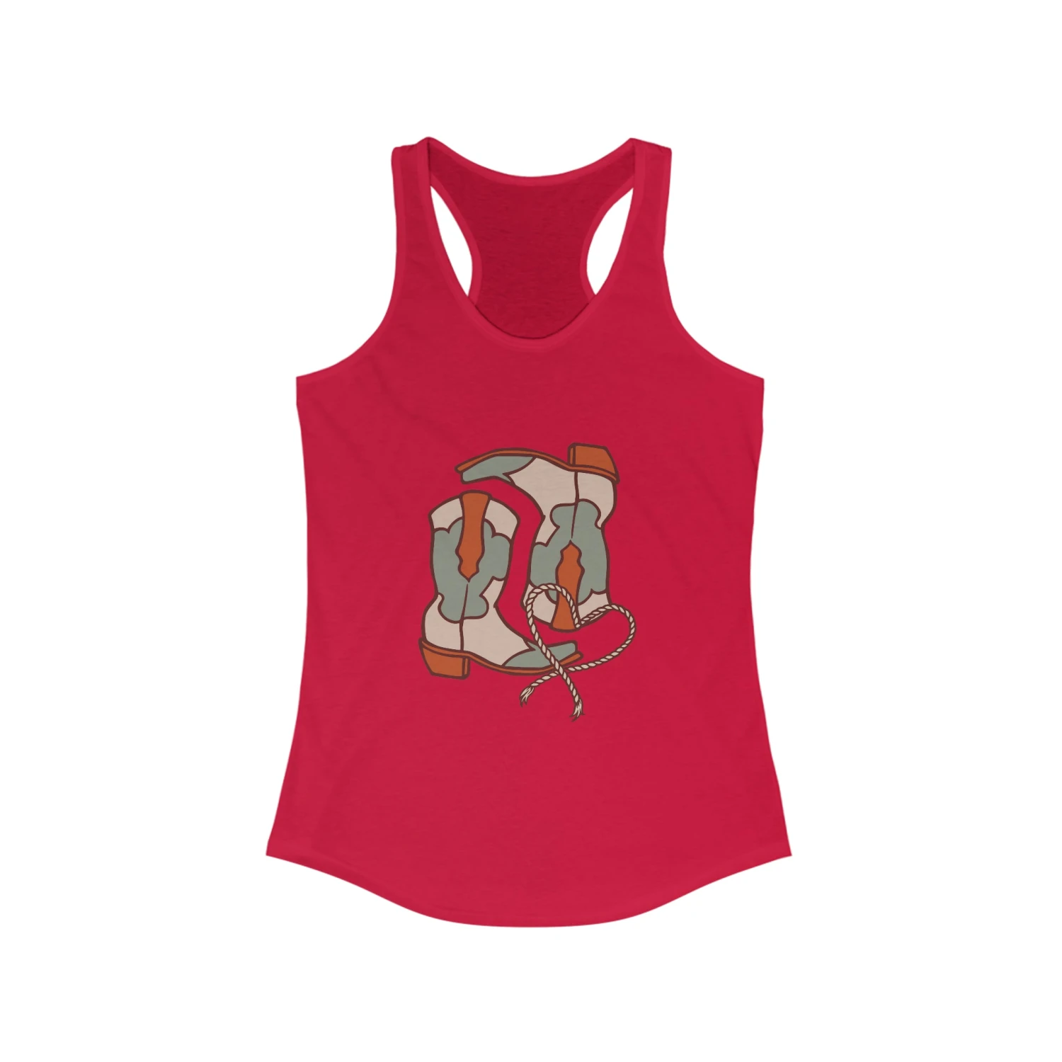 Pair A' Boots Racerback Tank - Image 10