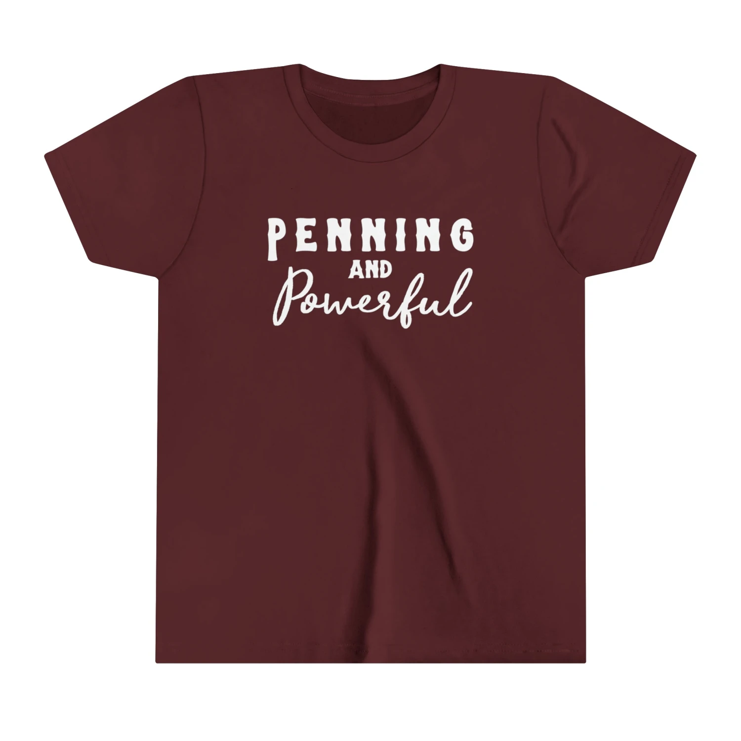 Penning & Powerful Youth Short Sleeve Tee - Image 5