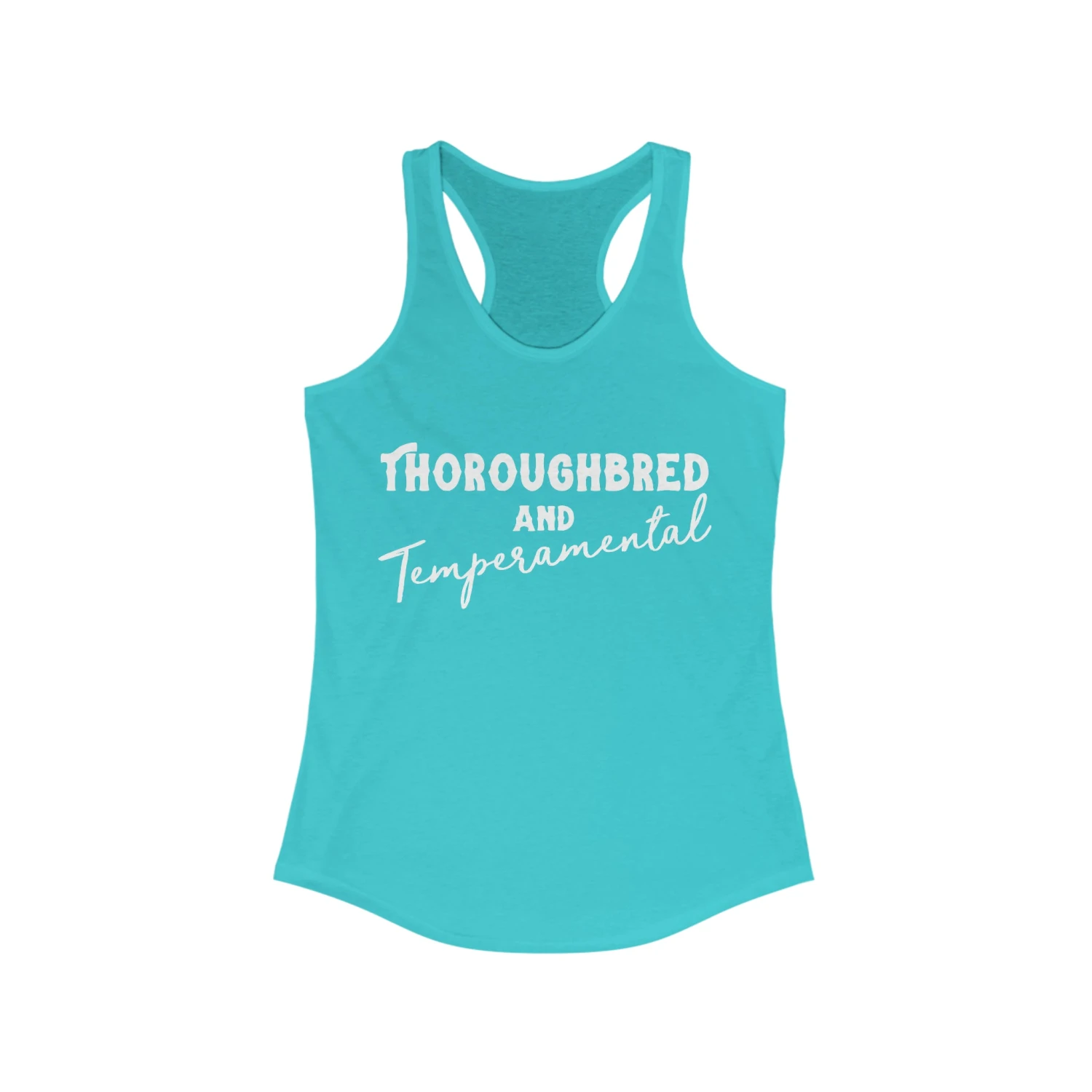 Thoroughbred & Temperamental Racerback Tank - Image 11