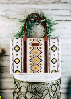 Aztec Little Elm Tote Handbag