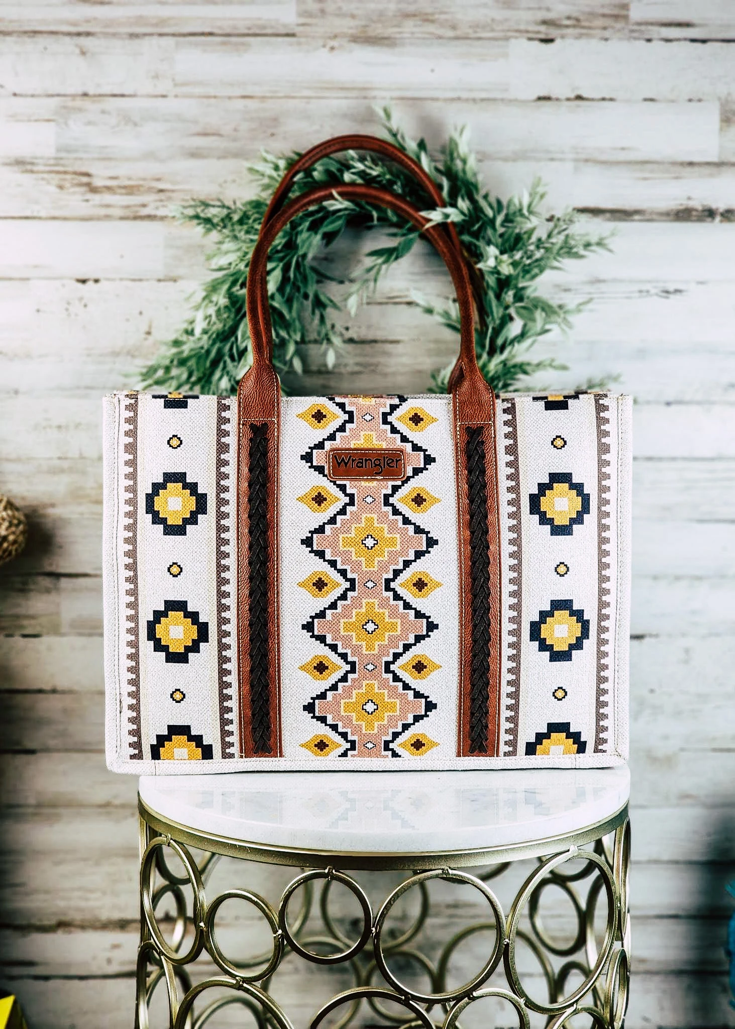 Aztec Little Elm Tote Handbag