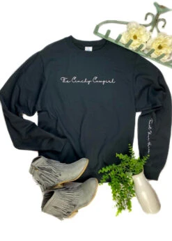 Black Trust Your Horse Sweatshirt