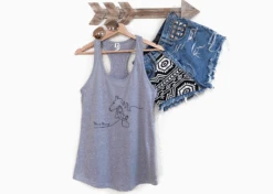 She Is Strong Racerback Tank