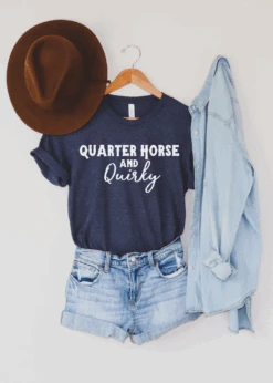 Quarter Horse & Quirky Short Sleeve Tee