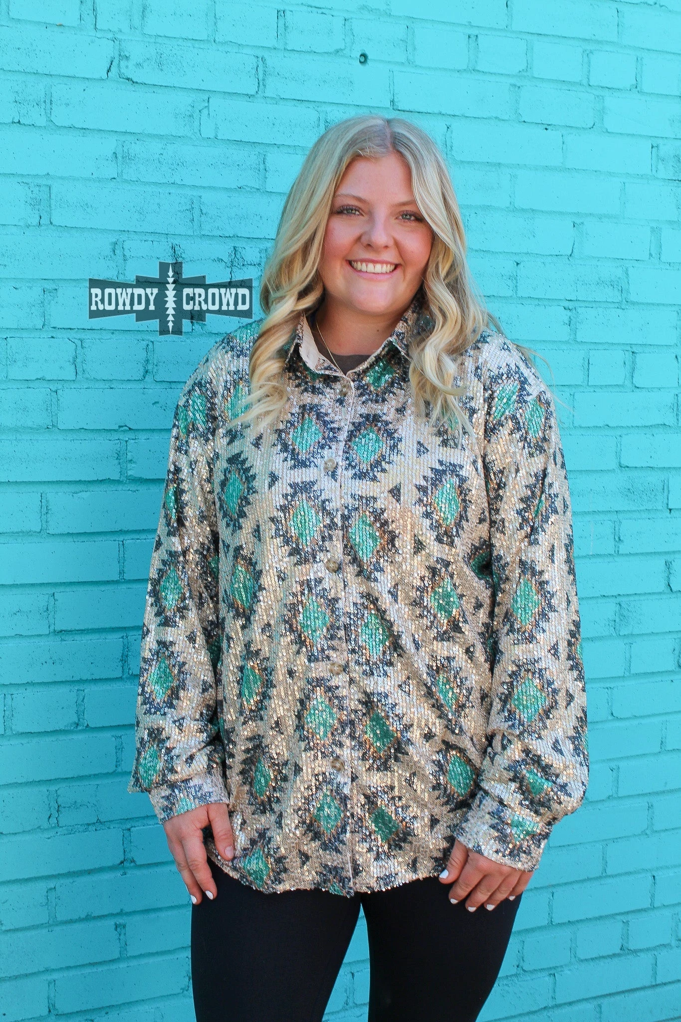 Boujie Bling Button Up - Image 2