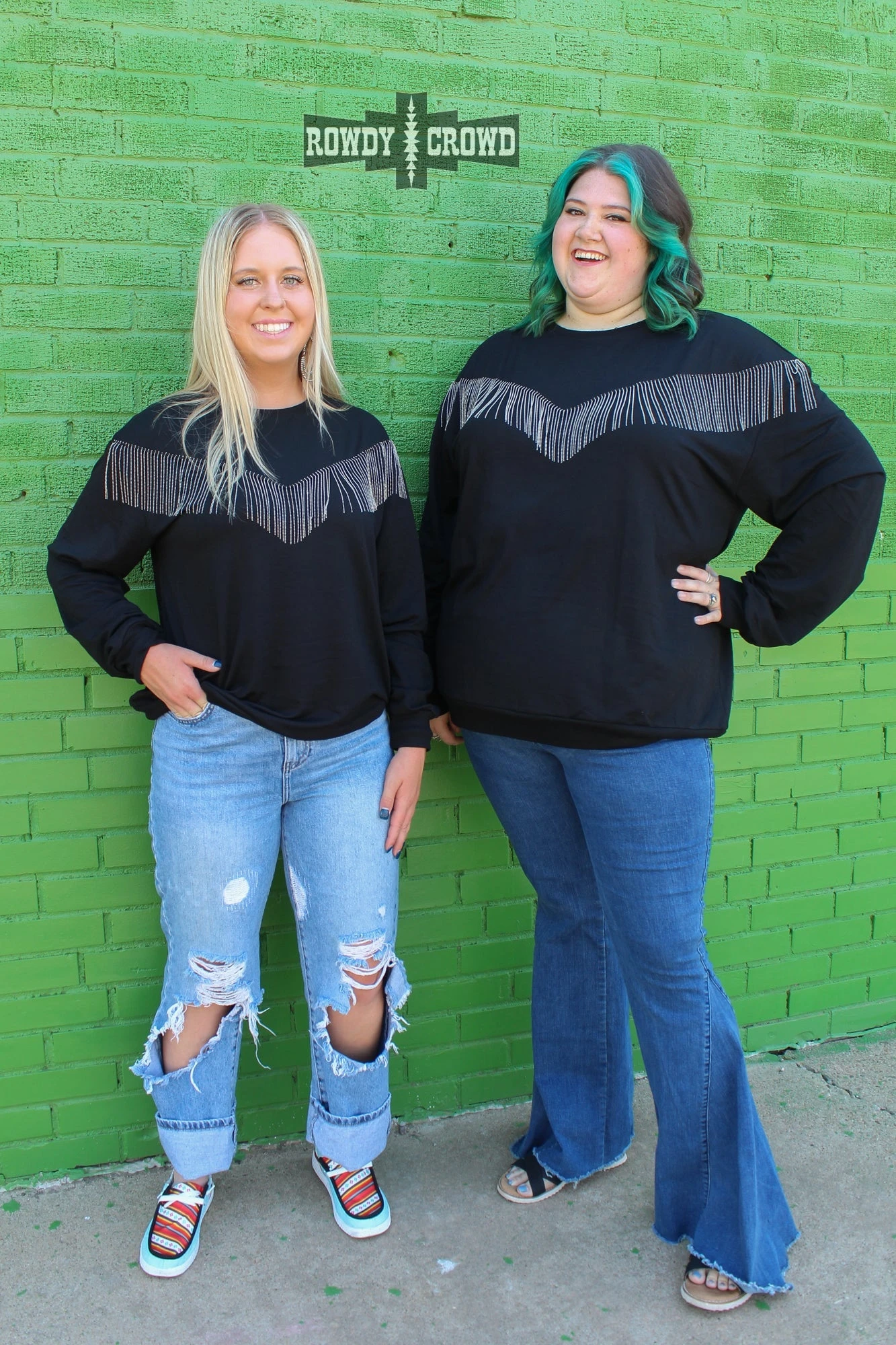 Rhinestone Cowgirl Sweater - Image 6