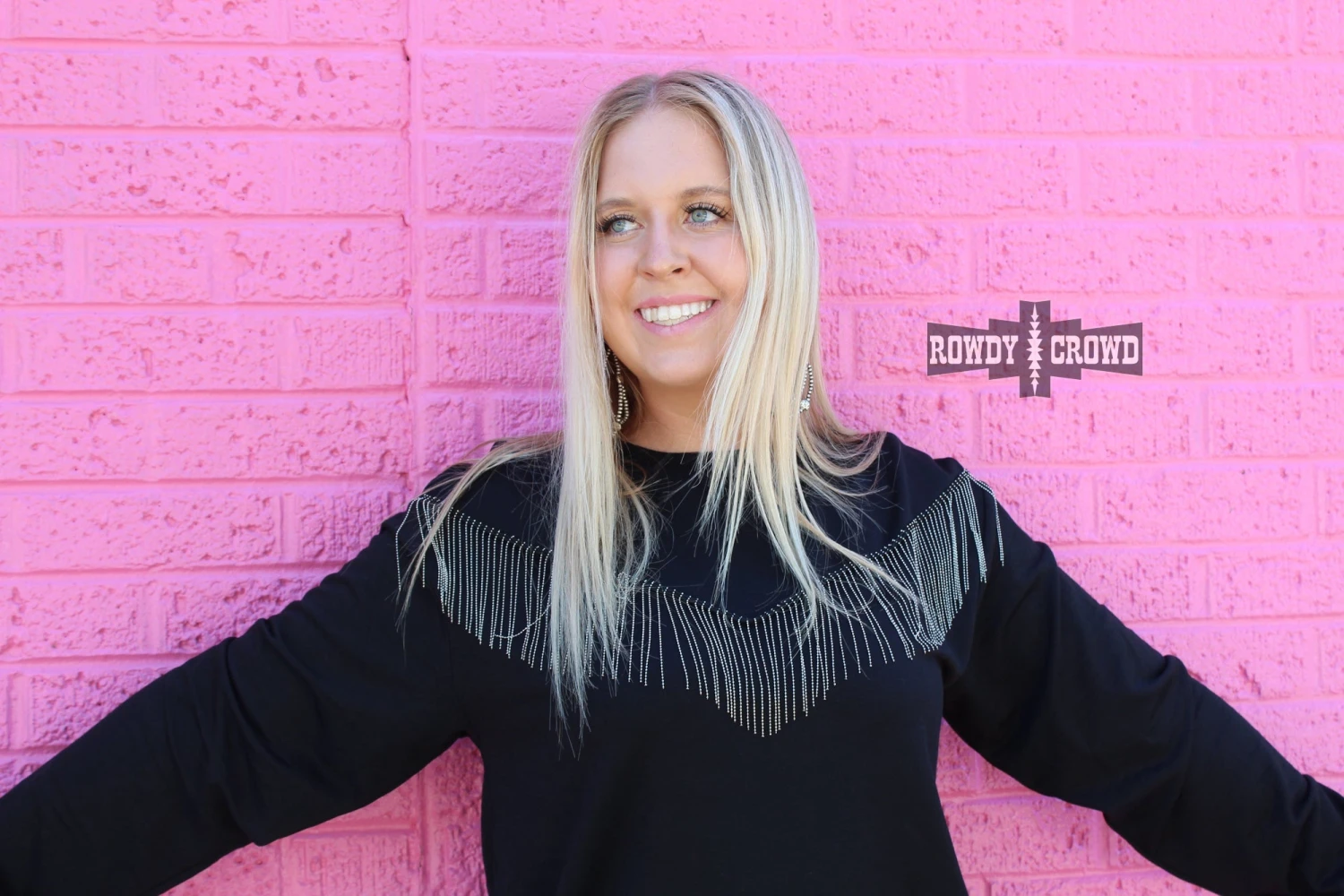 Rhinestone Cowgirl Sweater - Image 3