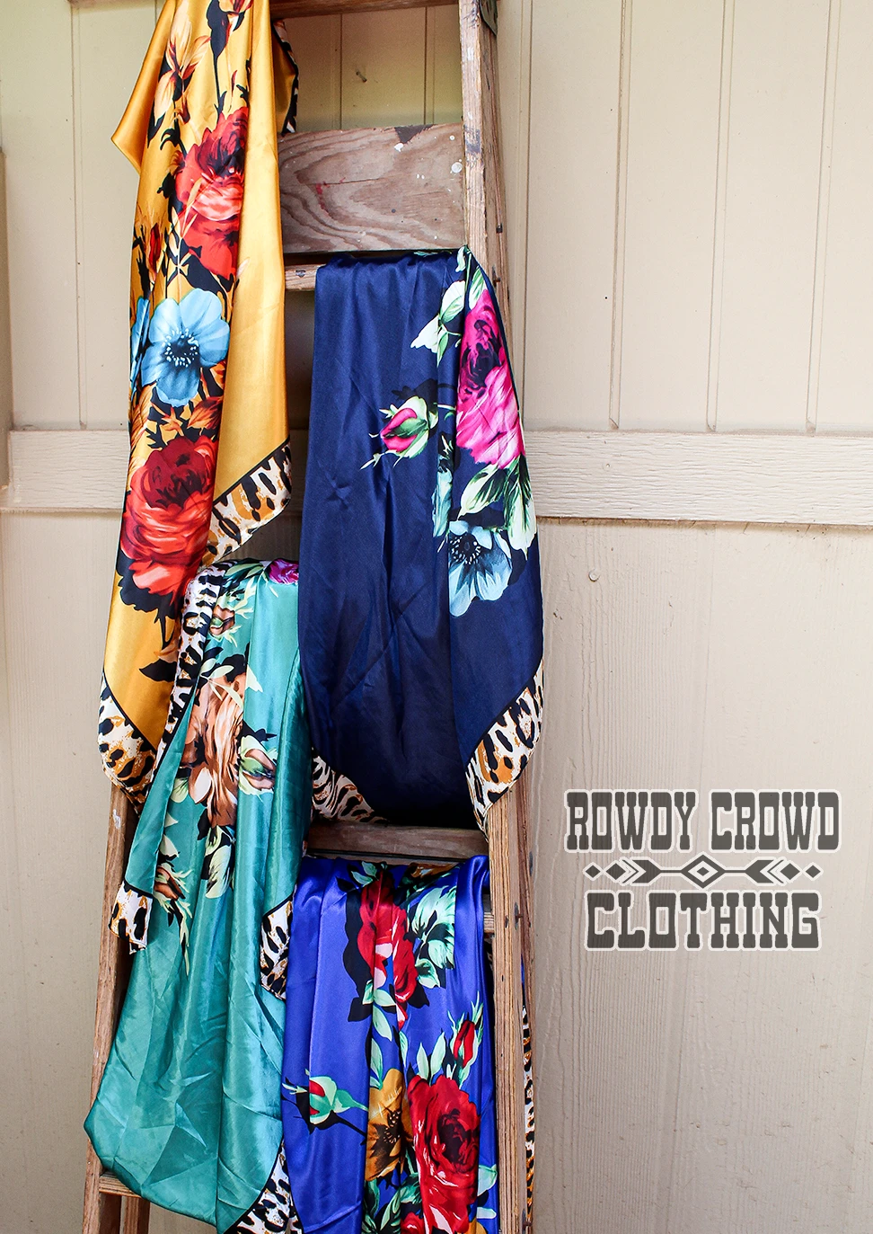 Fiesty Floral Wild Rags