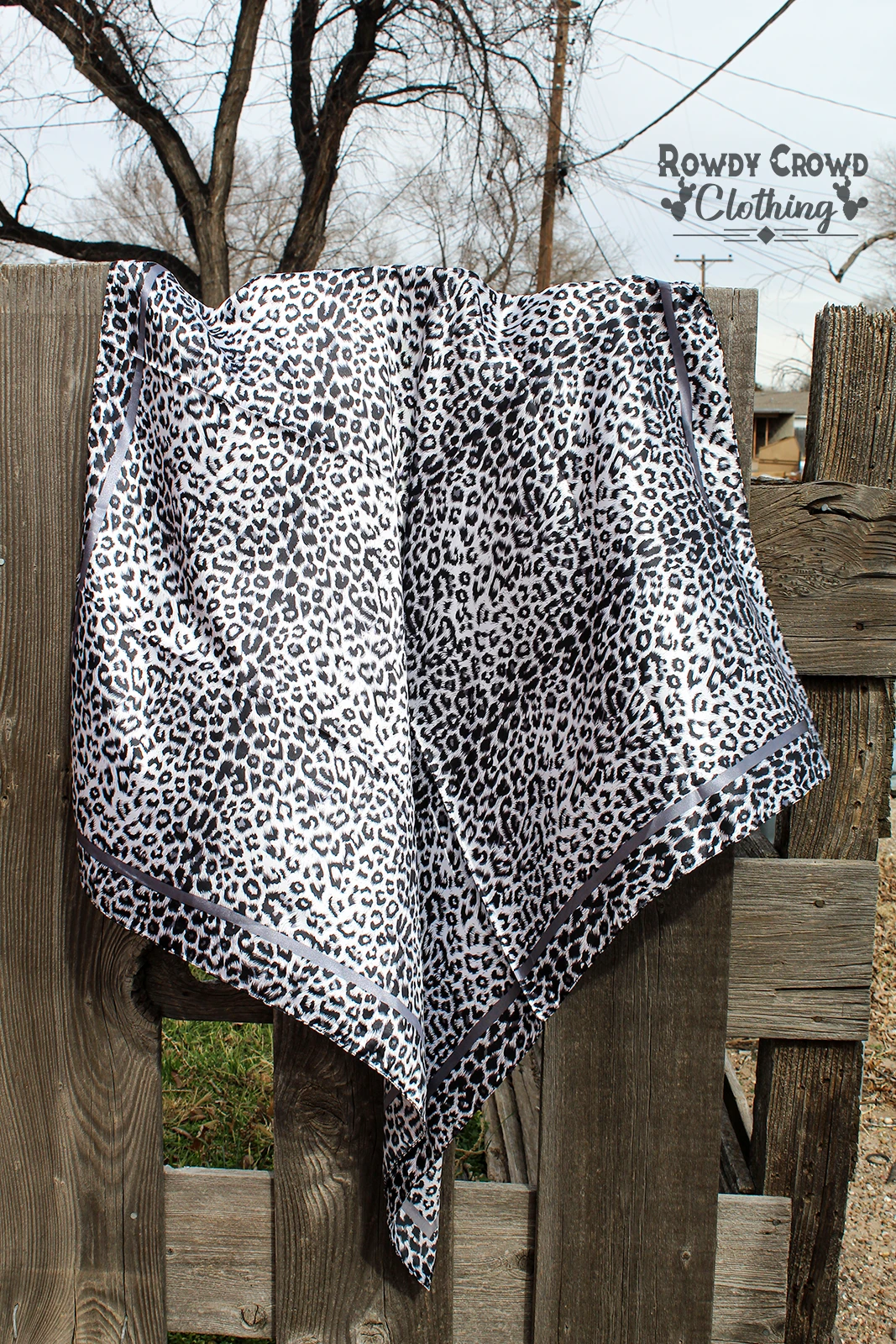 Snow Leopard Wild Rag - Image 4