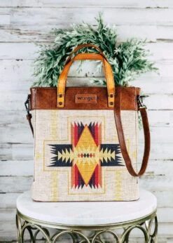 Mallory Aztec Tote/Crossbody Handbag