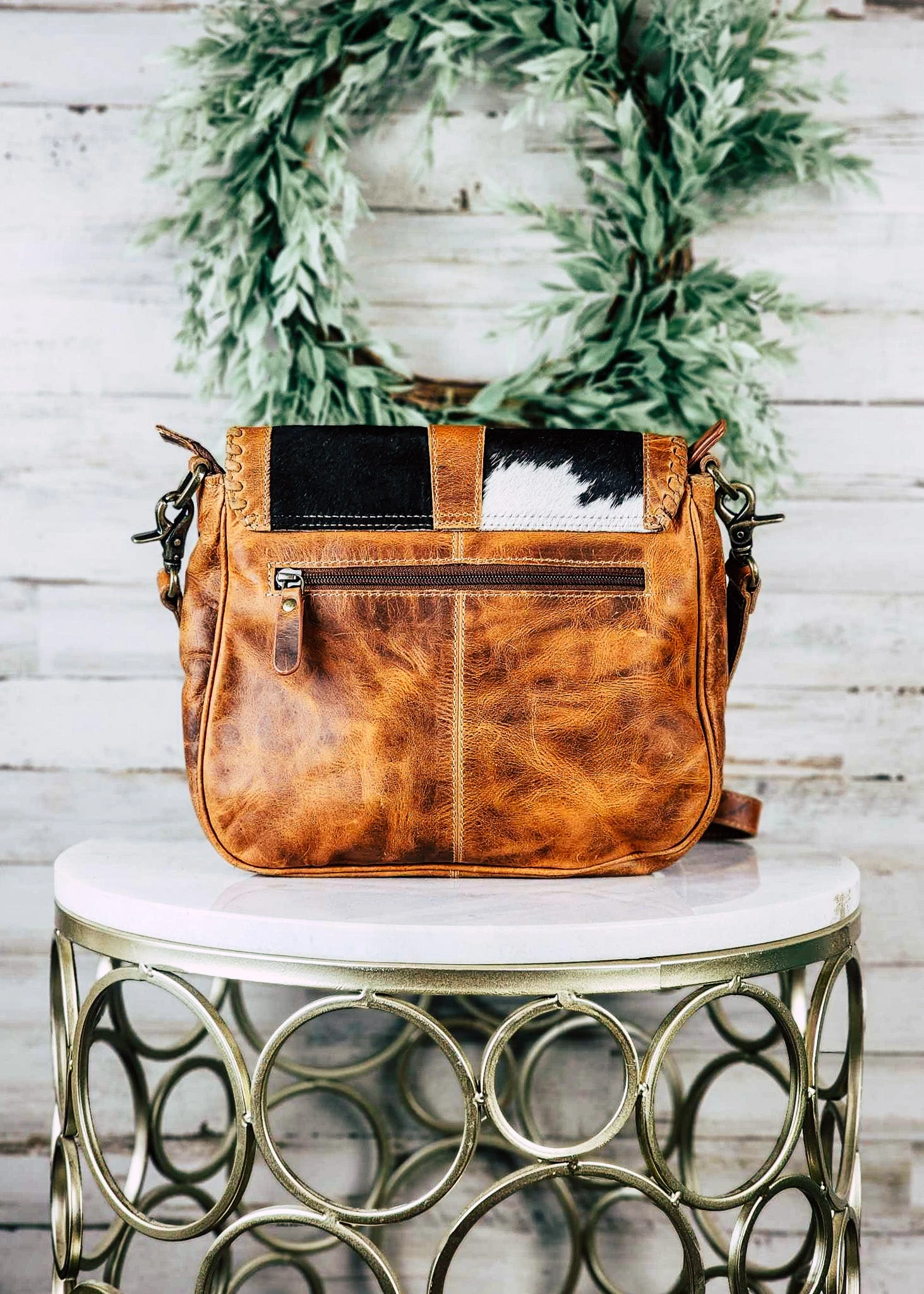 Marisol Cowhide Crossbody Handbag - Image 4