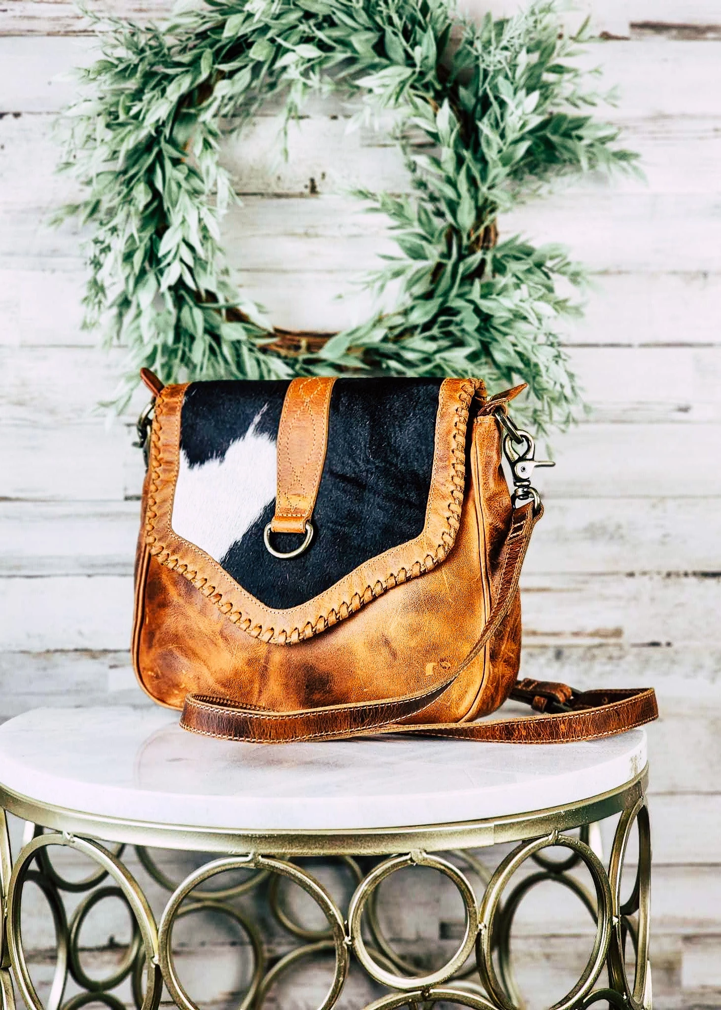 Marisol Cowhide Crossbody Handbag - Image 3