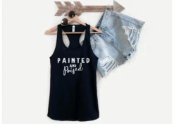 Painted & Poised Racerback Tank