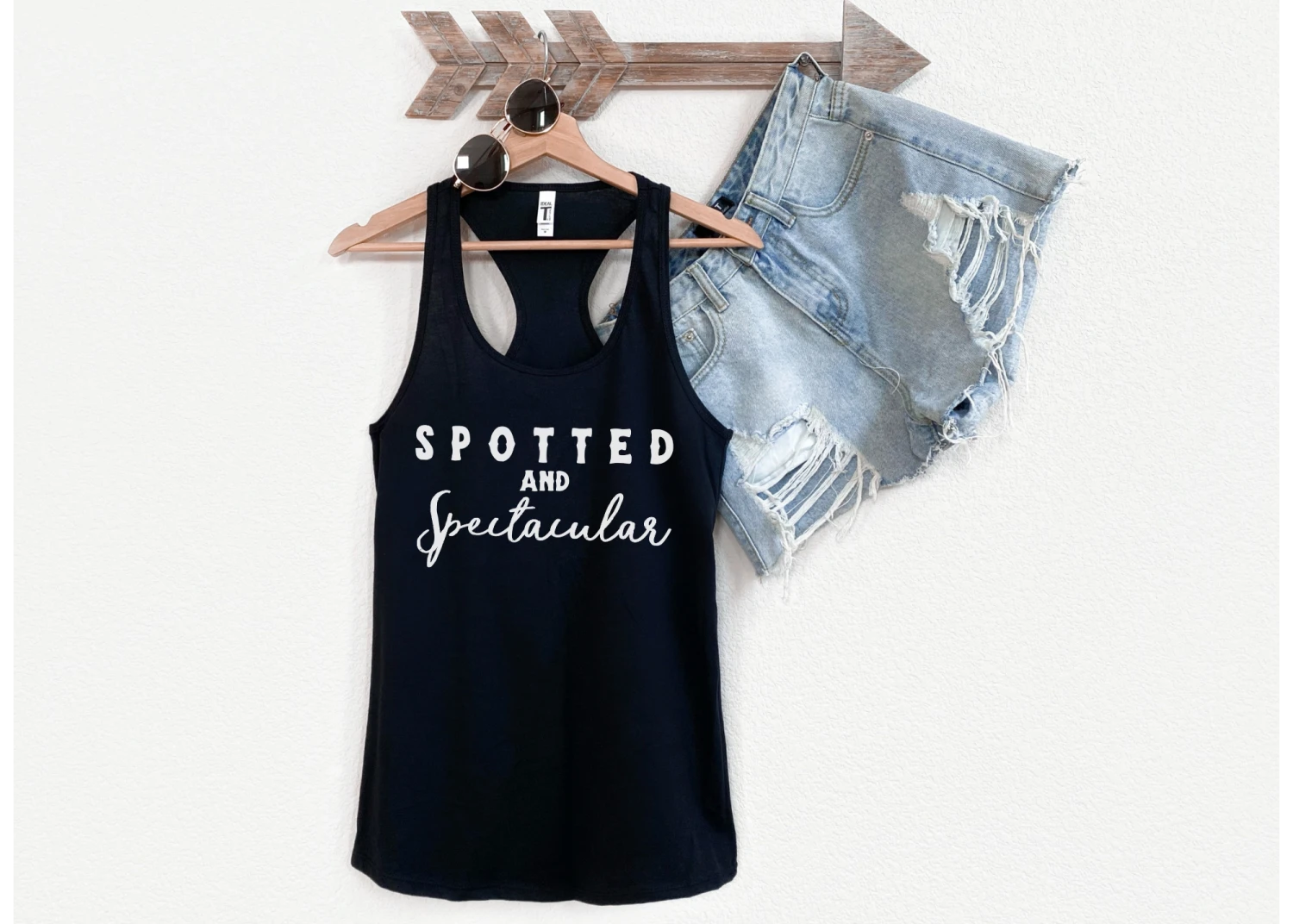 Spotted & Spectacular Racerback Tank