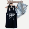 Cutting Horse & Canny Racerback Tank