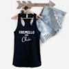 Cremello & Chic Racerback Tank