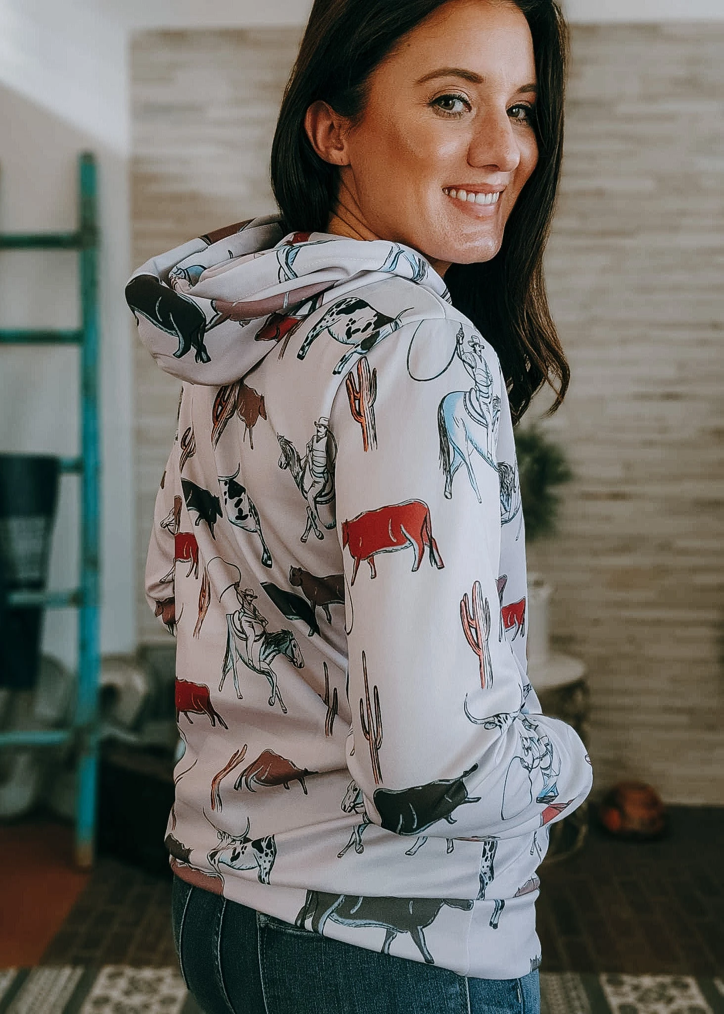 Ranch Cattle Hoodie - Image 3