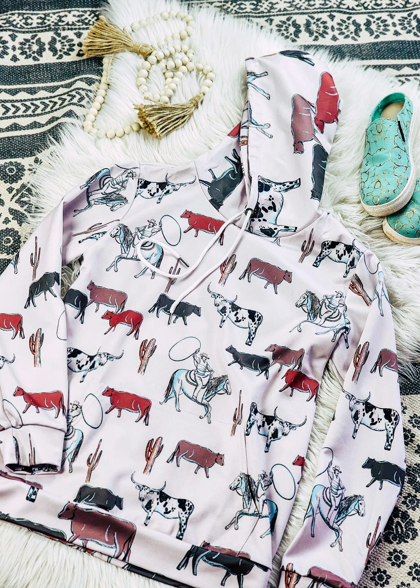 Ranch Cattle Hoodie - Image 4