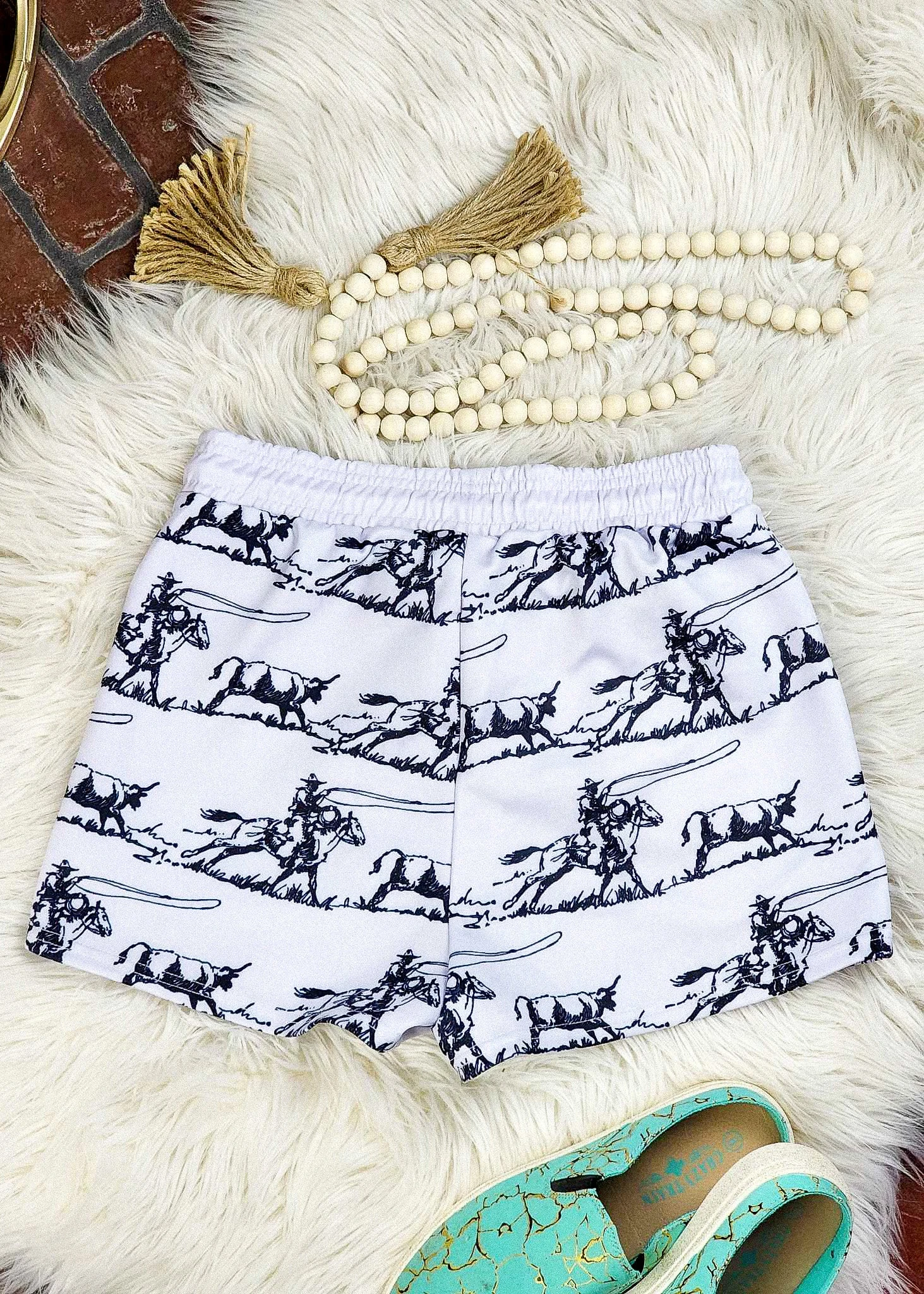Ranch Roper Drawstring Shorts - Image 2