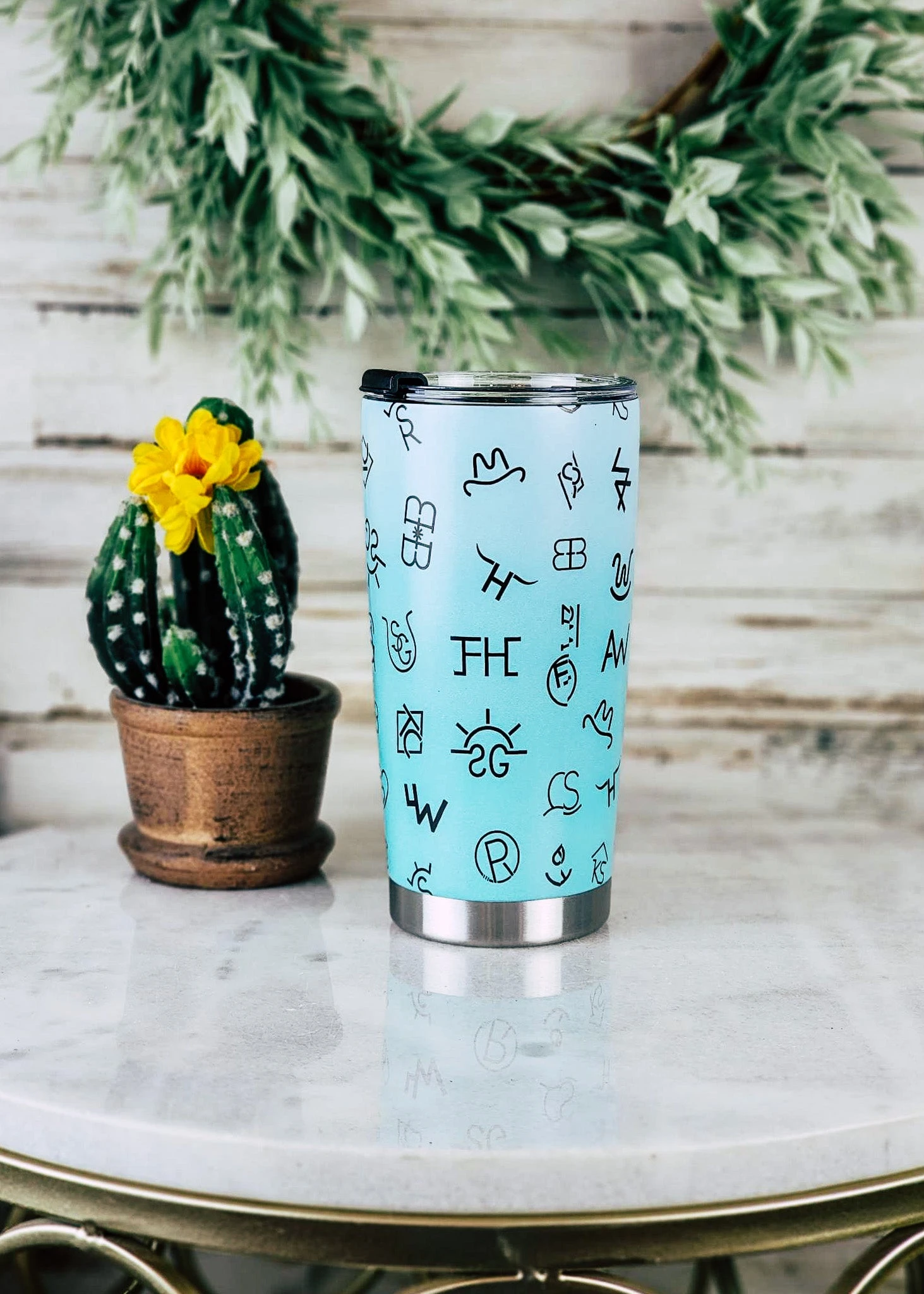Turquoise Brands 20oz Tumbler
