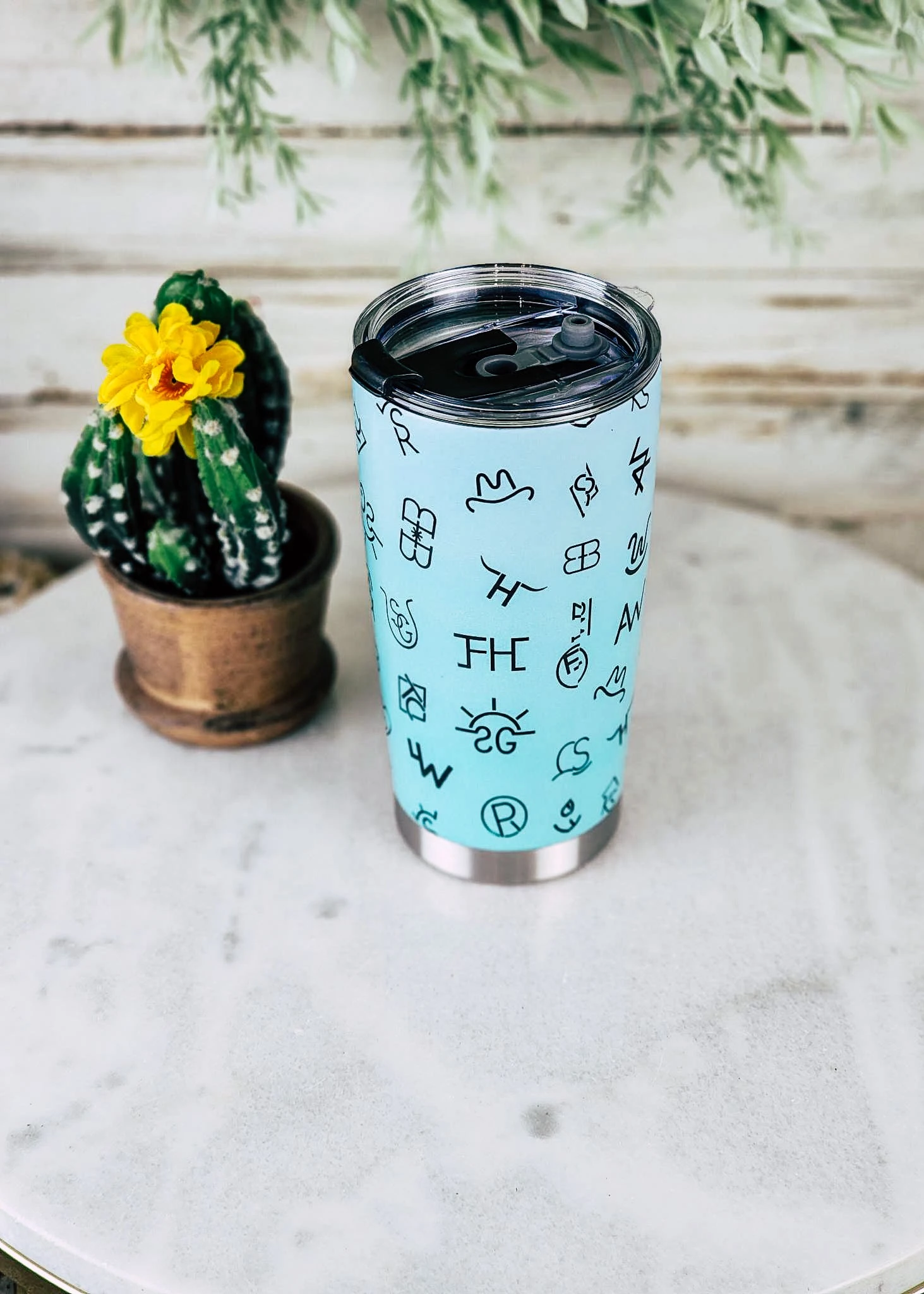 Turquoise Brands 20oz Tumbler - Image 2