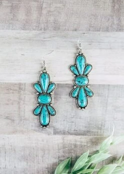Turquoise Southwestern Earrings
