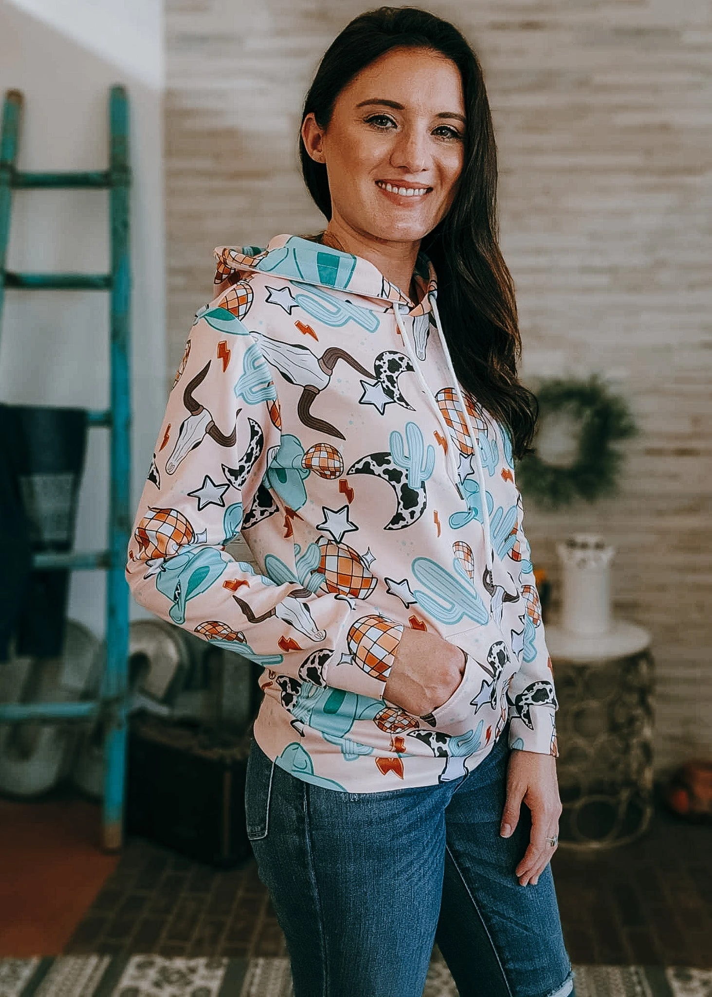 Western Disco Hoodie