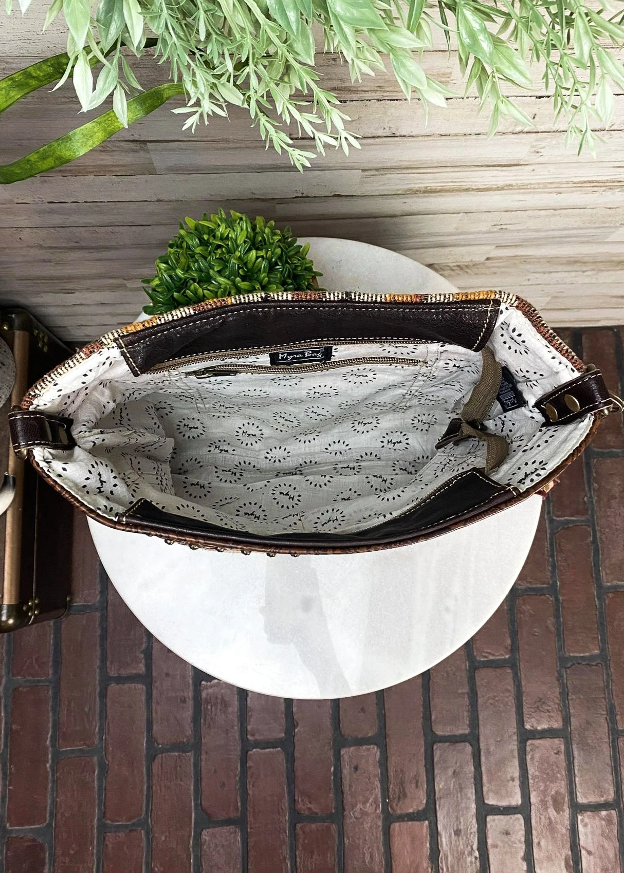 Wild West Aztec Fringe Crossbody - Image 7