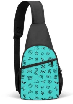 Turquoise Brands Sling Bag